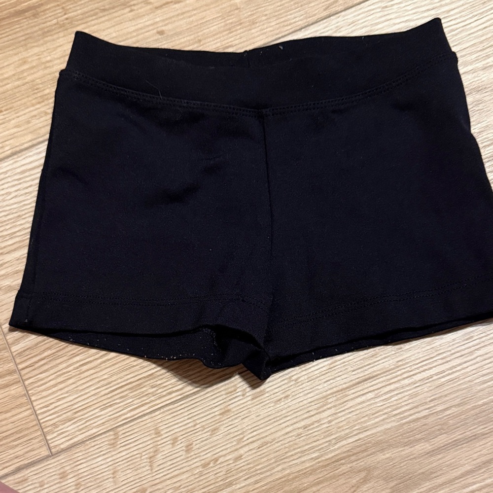 Children’s Black Stretch Performance Shorts
